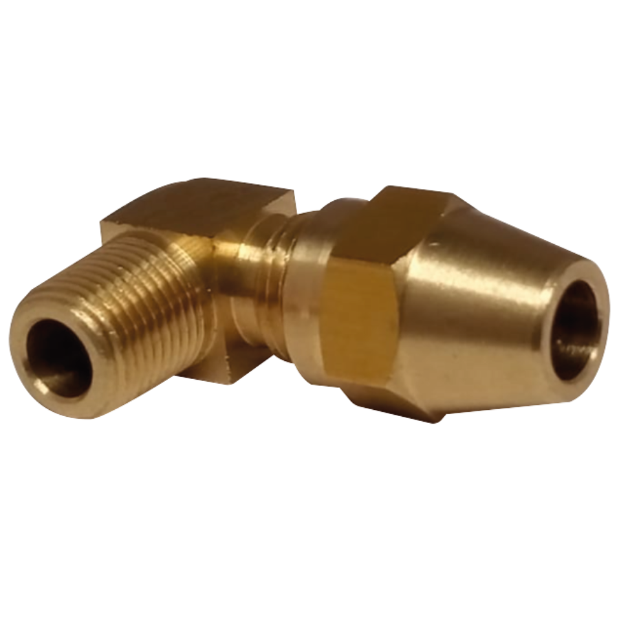 Codo a 90° Macho NPT 5/8  1/2