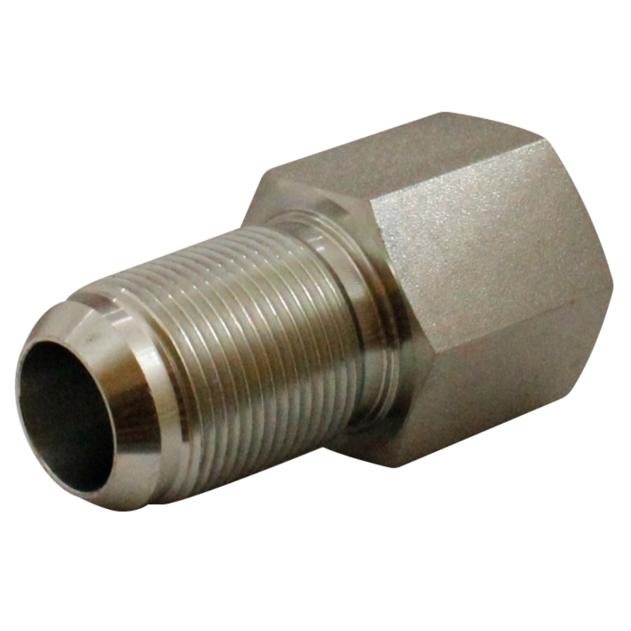 Conector JIC 37° pasamuros-Hembra NPT