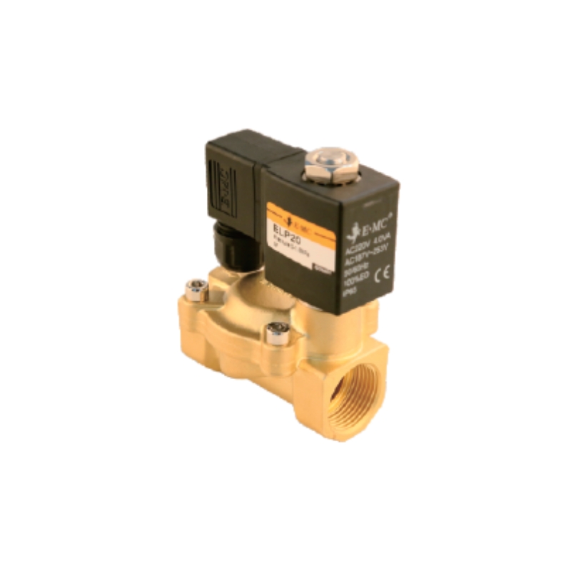 Válvula Solenoide 2/2, Accionamiento directo, NC, Sellos NBR,DC24V puertos 1/4" BSP