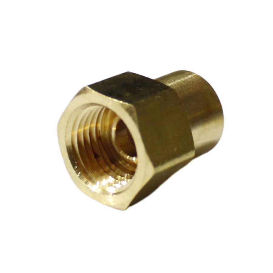 CONECTOR ABOCINADO INVERTIDO HEMBRA 1/4-1/8