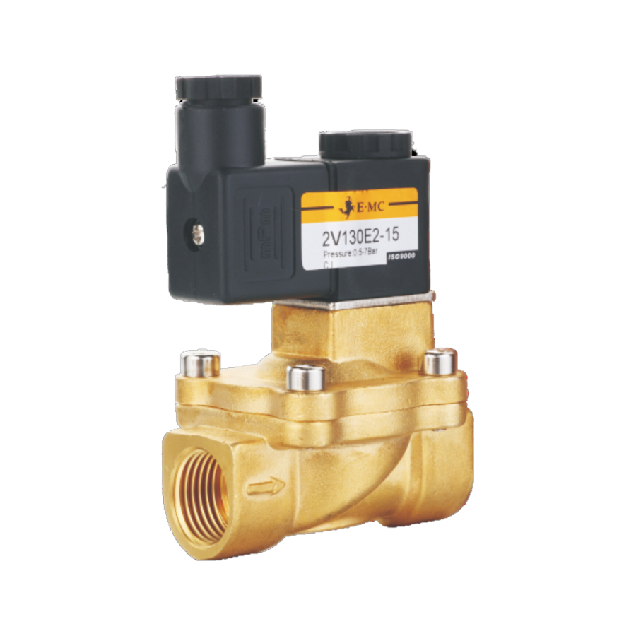 Válvula Solenoide 2/2, NC, DC24V puertos 3/8" BSP