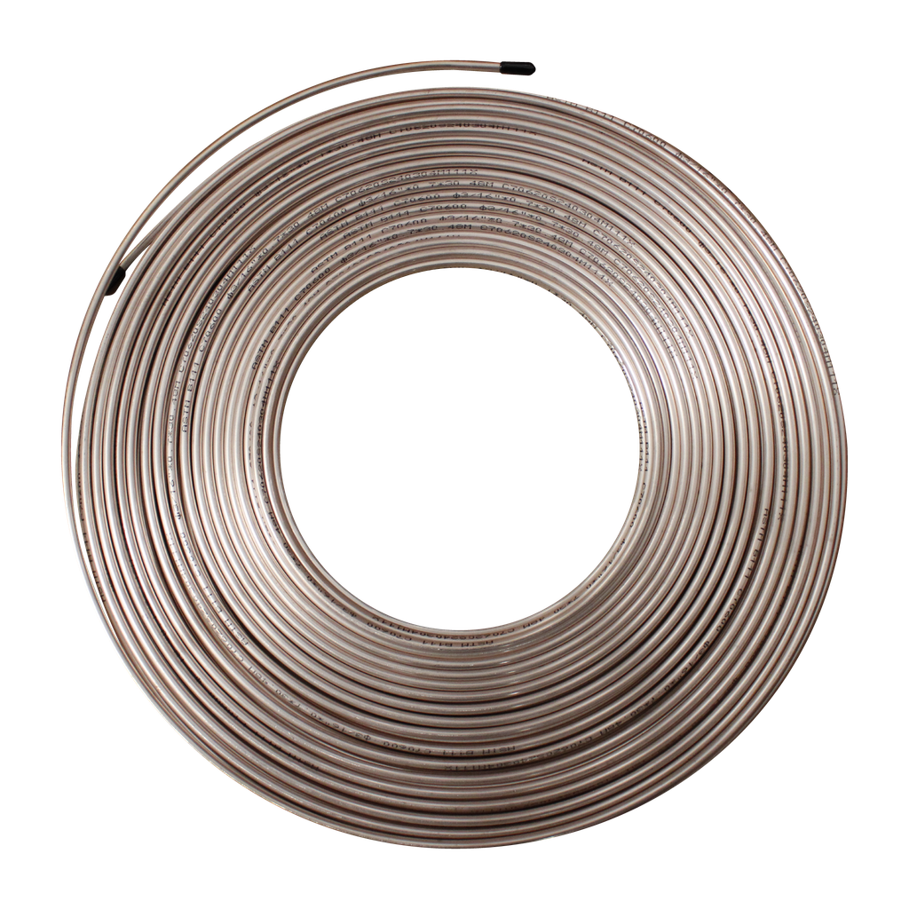 Tubo Flexible de Cobre Ni 3/16" 7.62 mtrs