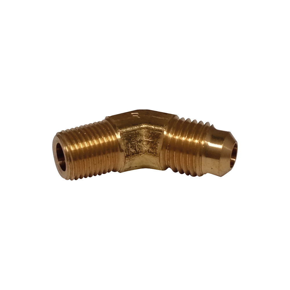 Codo a 45° Macho NPT 1/2  3/8