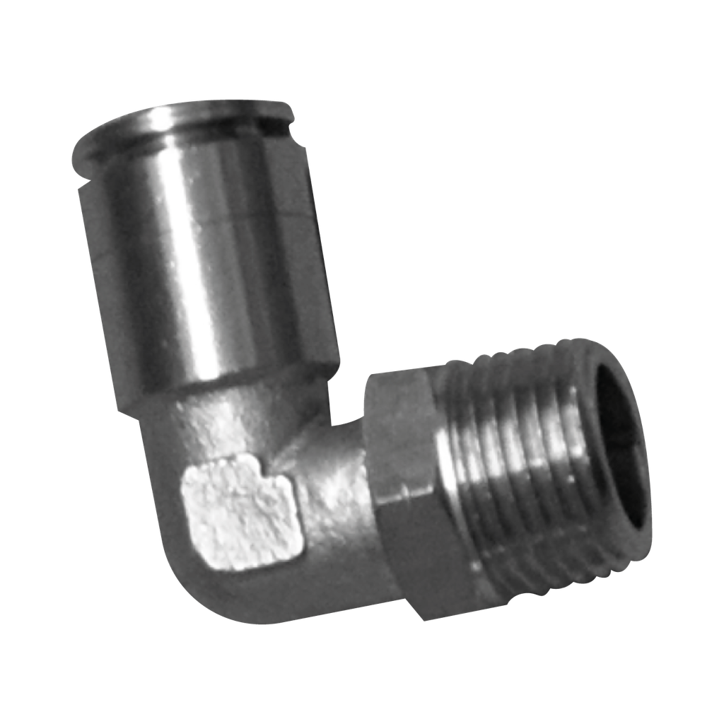 CODO METALICO A MACHO NPT 1/4 X 1/8