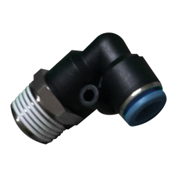 [PL12 1-2] CONECTOR RAPIDO EN CODO A 90° MACHO DE 12MM 1/2