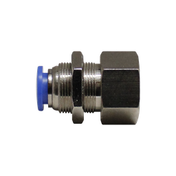 [PMF04 1-4] Pasamuros Hembra cuerda 1/4" BSP manguera 4 MM