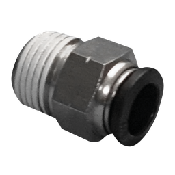 [PC 1-4 1-8] Conector Rápido recto cuerda macho NPT de 1/8 diámetro manguera 1/4"